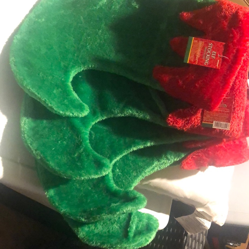 Elf stocking - Picture 2 of 5